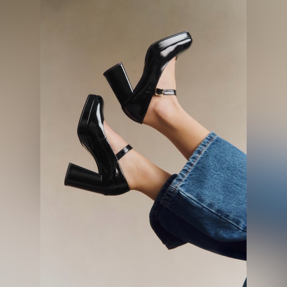 Sezane Georgia High platform mary Jane’s